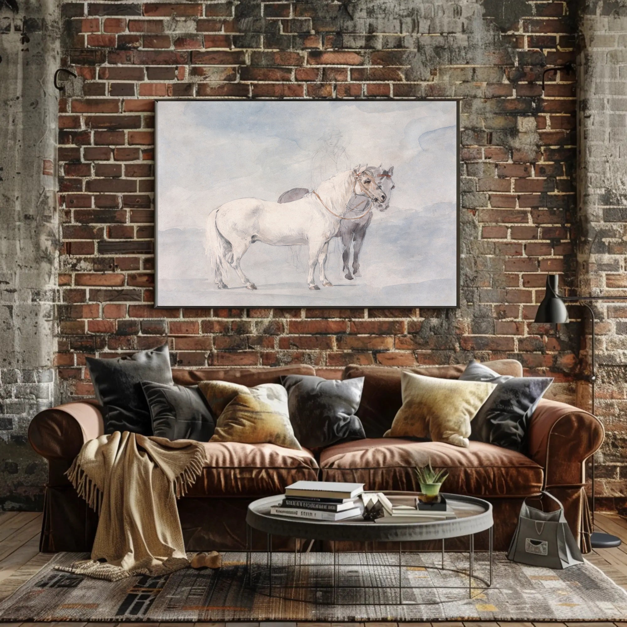 Equestrian Elegance Poster