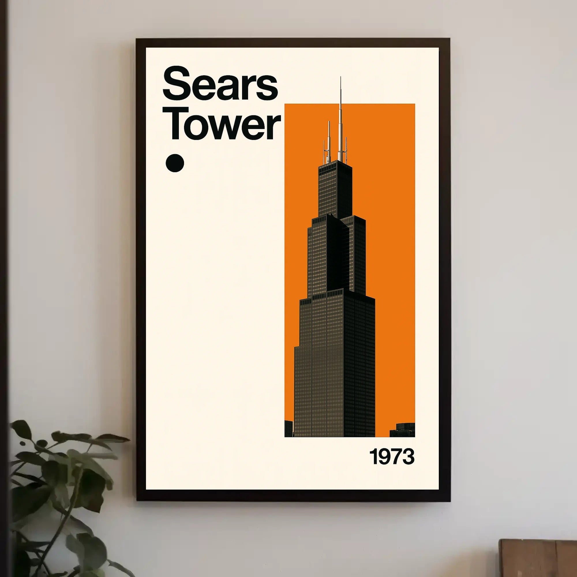 Sears Tower Travel Poster