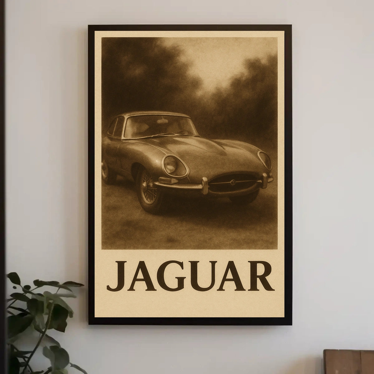 Classic Jaguar Elegance Poster