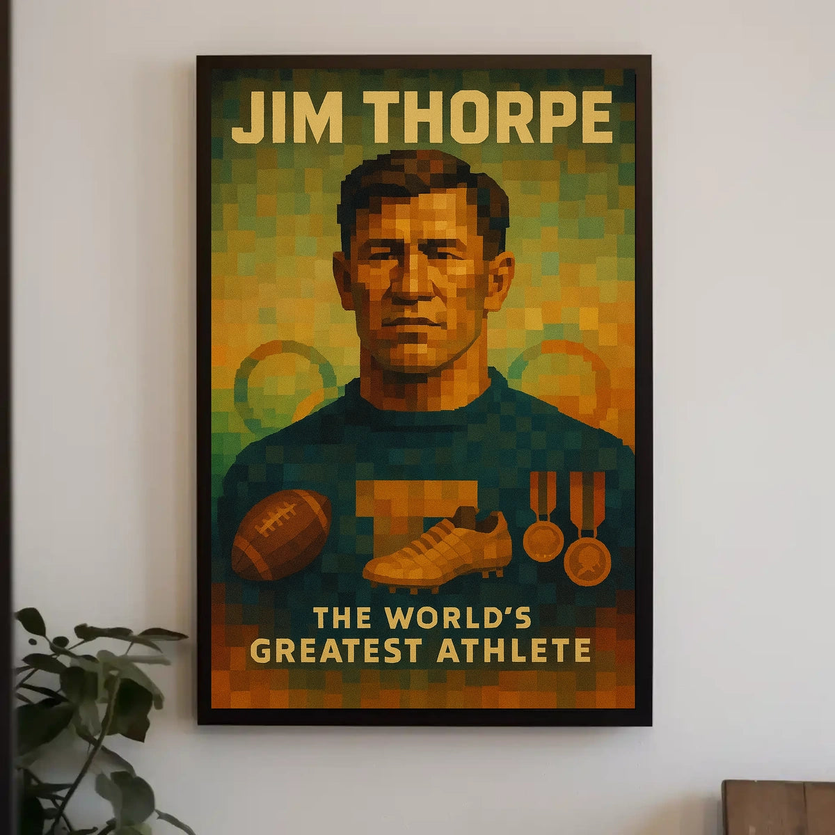 Celebrating Jim Thorpe Poster