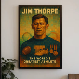 Celebrating Jim Thorpe Poster