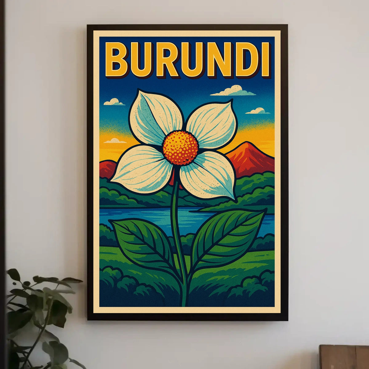 Burundi Natures Beauty Poster