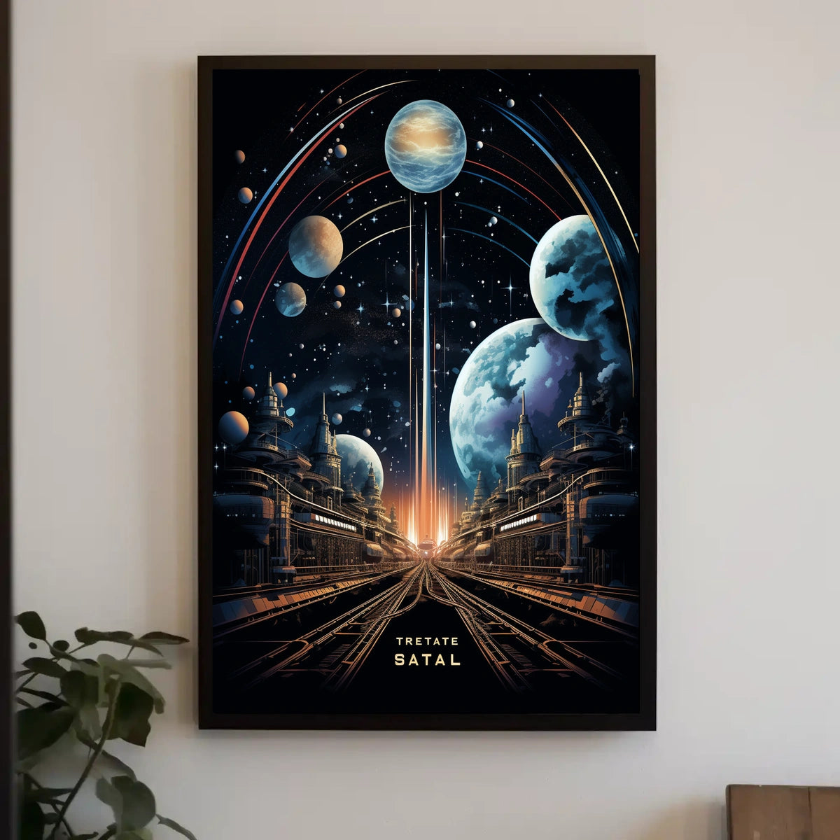 Tretate Satal A Cosmic Journey Poster