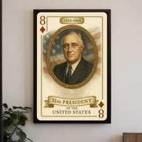 Franklin D Roosevelt 32nd President Poster