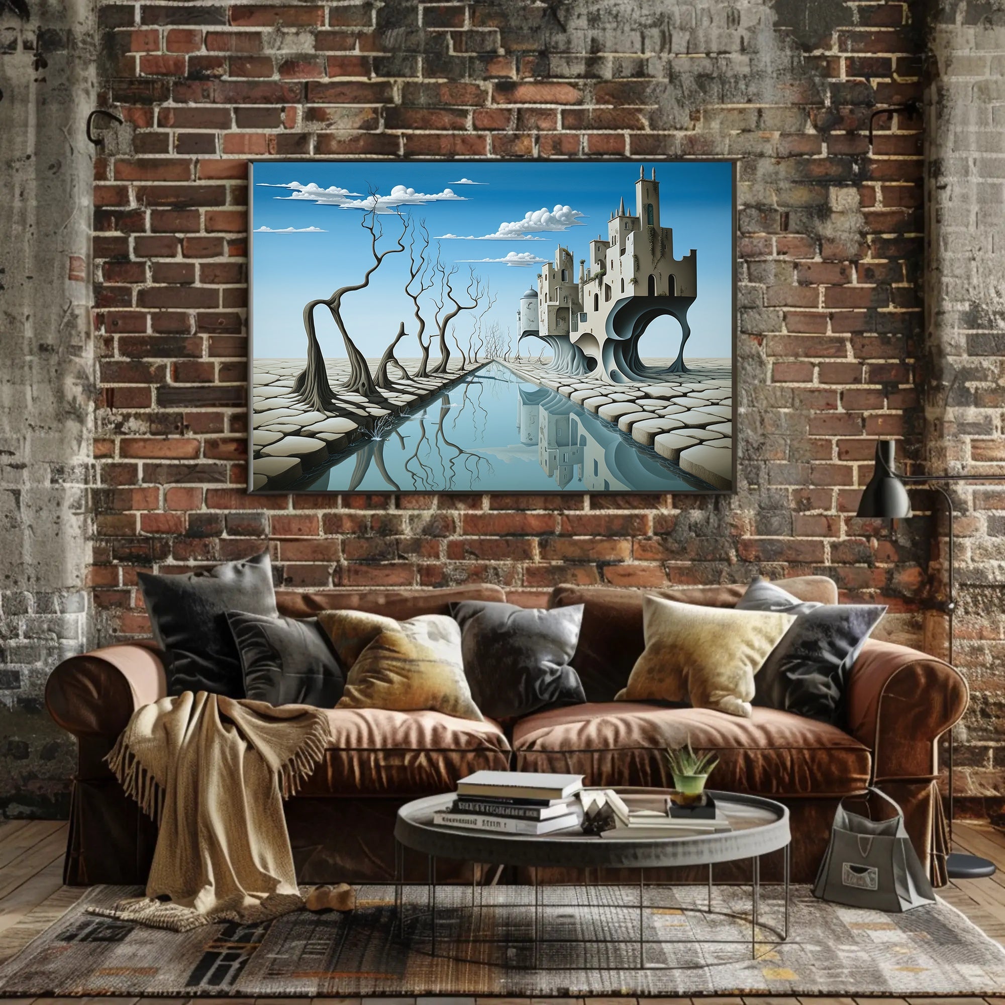 Surreal Desert Dreamscape Fantasy or Mythology Poster