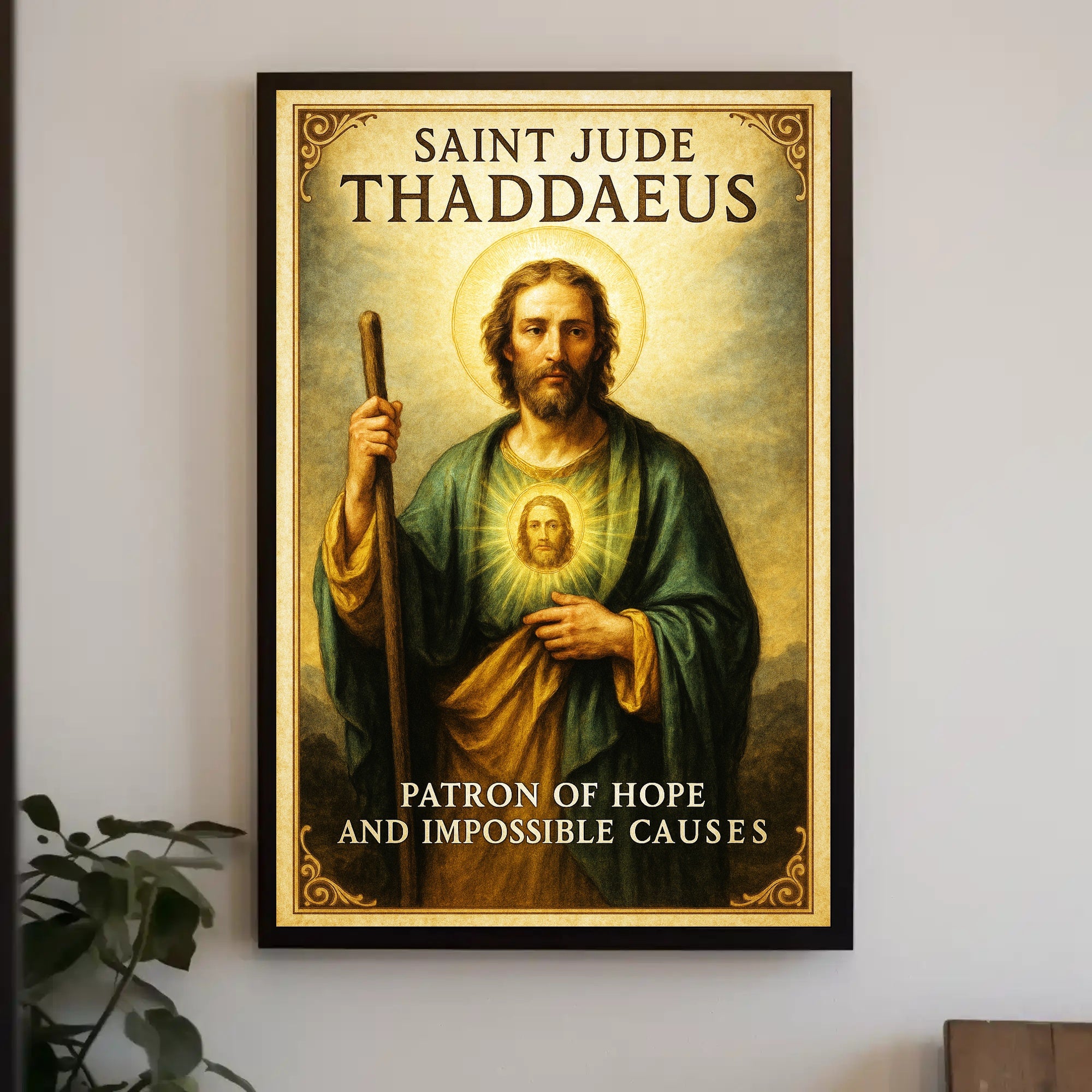 Saint Jude Thaddaeus Patron of Hope Poster PosterGoat