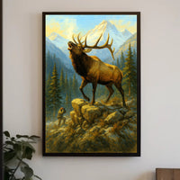 Majestic Wilderness Encounter Poster PosterGoat