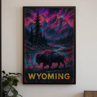 Wyoming Wilderness Poster