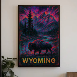 Wyoming Wilderness Poster