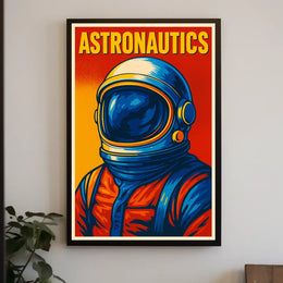 Astronautics Exploration Poster