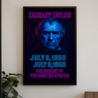 Zachary Taylor President Of The United Poster