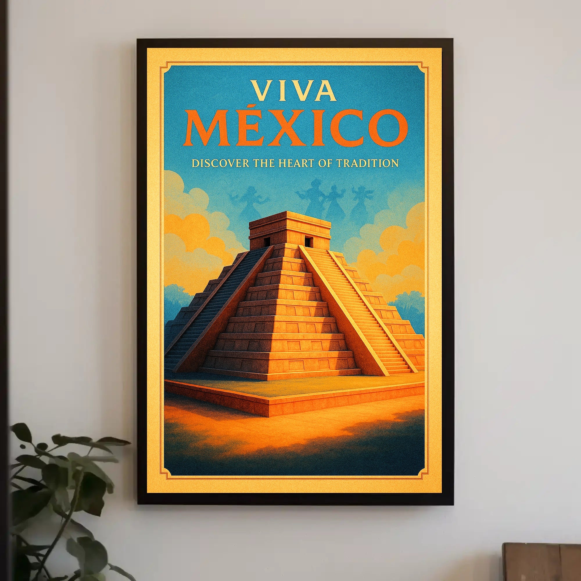 Viva México Discover the Heart of Tradition Poster PosterGoat