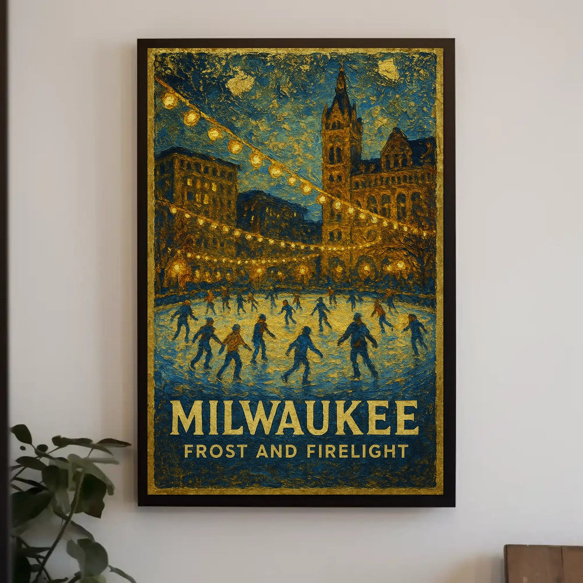 Milwaukee Frost And Firelight Poster