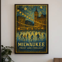 Milwaukee Frost And Firelight Poster