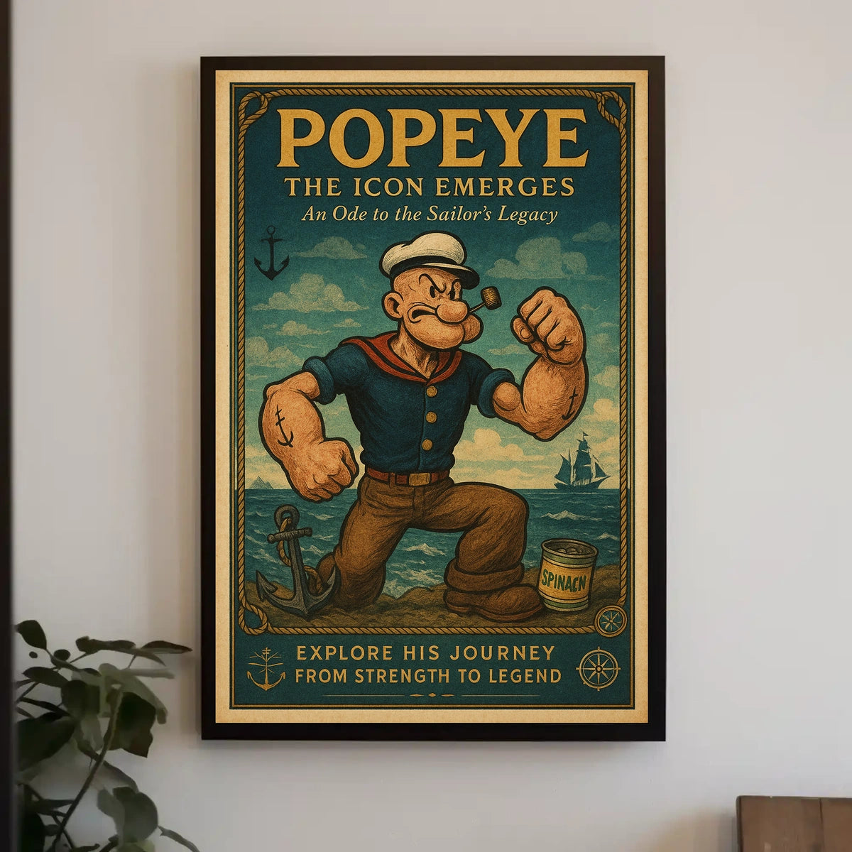 Popeye 1929 Art Poster POP-227