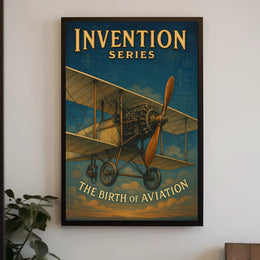 Invention Series The Birth Of Aviation Poster