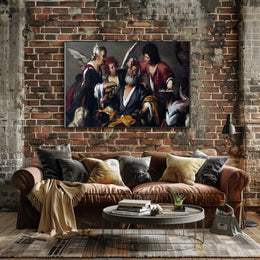 Baroque Healing Scene Art Historical or Presidential Poster