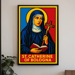 St. Catherine of Bologna Poster