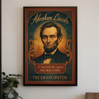 Abraham Lincoln The Emancipator Poster
