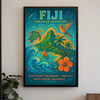 Fiji Paradise Redefined Poster