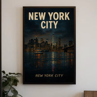 New York City Skyline Poster