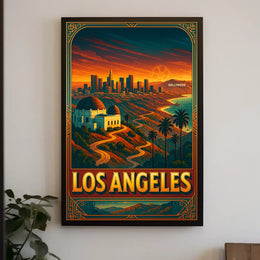 Los Angeles Dreamscape Poster