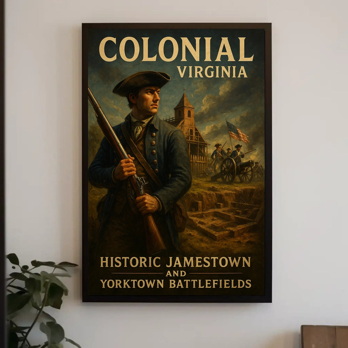 Colonial Virginia Poster