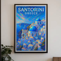 Santorini, Greece Poster