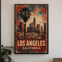 Los Angeles Skyline Poster