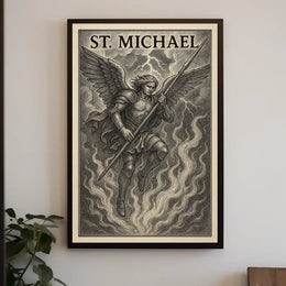 St. Michael The Archangel Poster