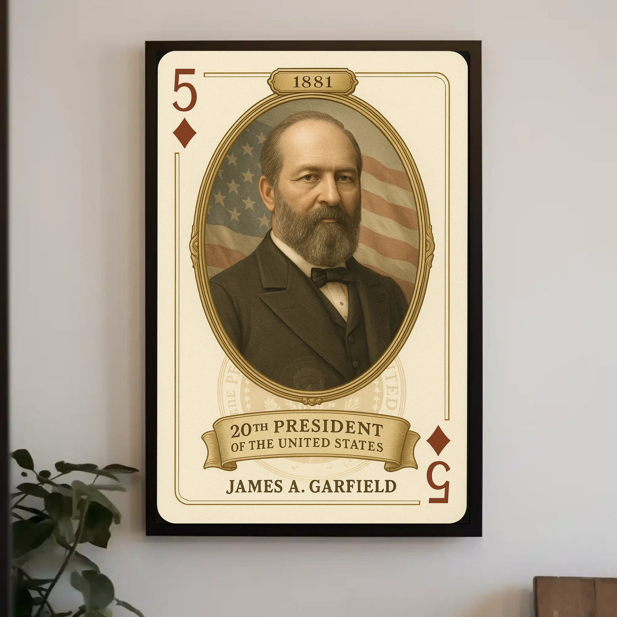James Garfield Poster