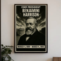 Benjamin Harrison 23Rd President Poster