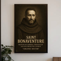 Saint Bonaventure The Seraphic Doctor Poster