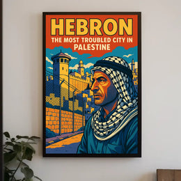 Hebron The Most Troubled City in Palestine Poster