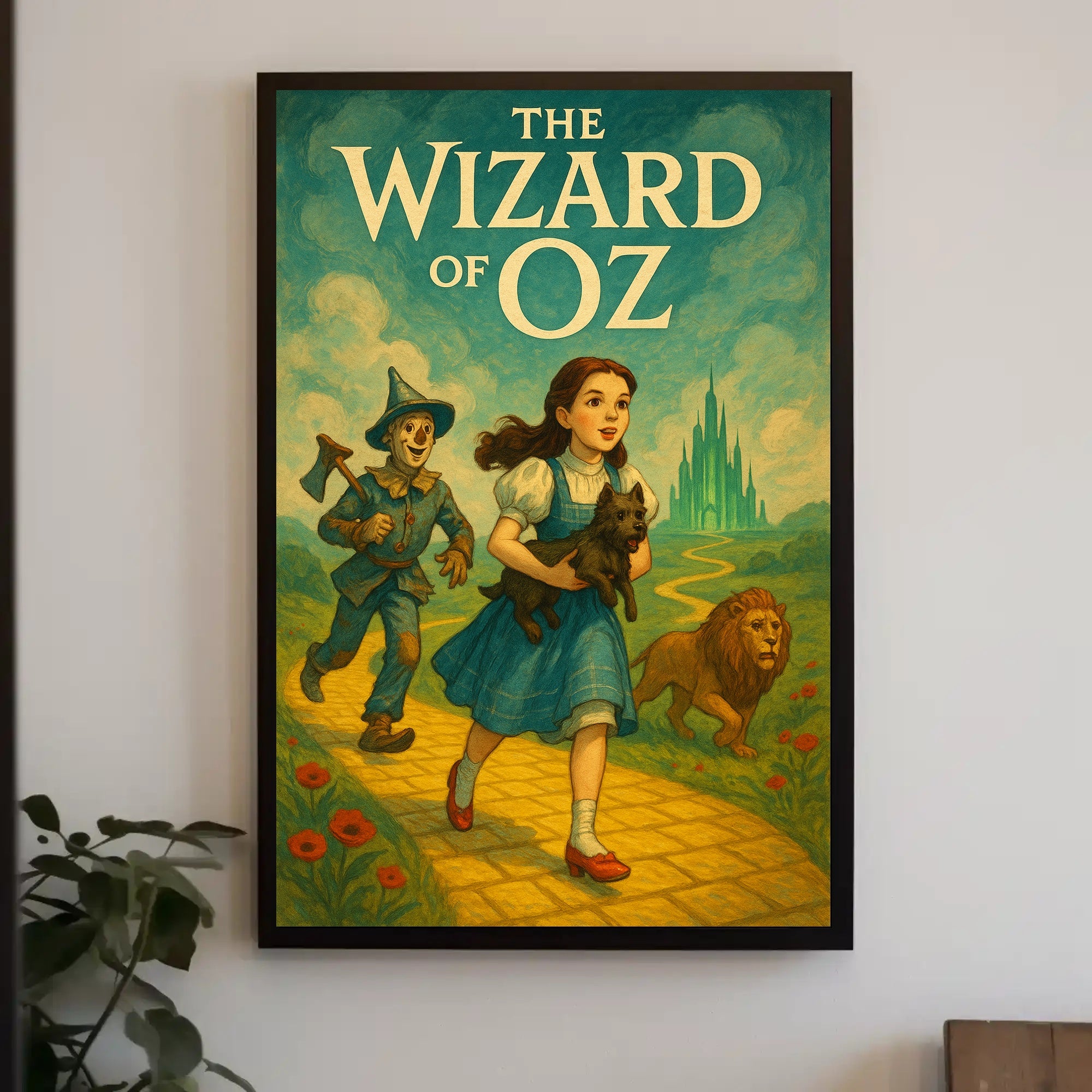 The Wizard of Oz Classic Fantasy Journey Poster PosterGoat