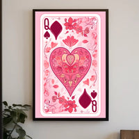 Queen of Spades Artistic Poster for Elegant Home Decor PosterGoat