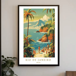 Rio De Janeiro A Tropical Escape Poster