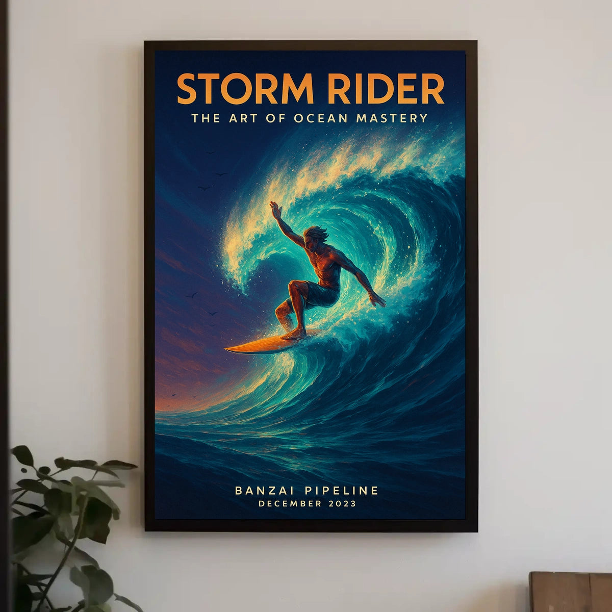 Storm Rider The Art of Ocean Mastery Poster