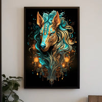 Mystical Canine Reverie