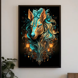 Mystical Canine Reverie