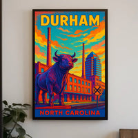 Durham, North Carolina Poster