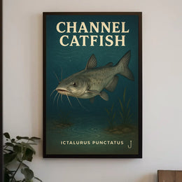 Channel Catfish Poster