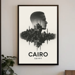 Cairo Reflections Poster