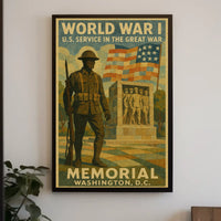 World War I Memorial Washington, D.C Poster