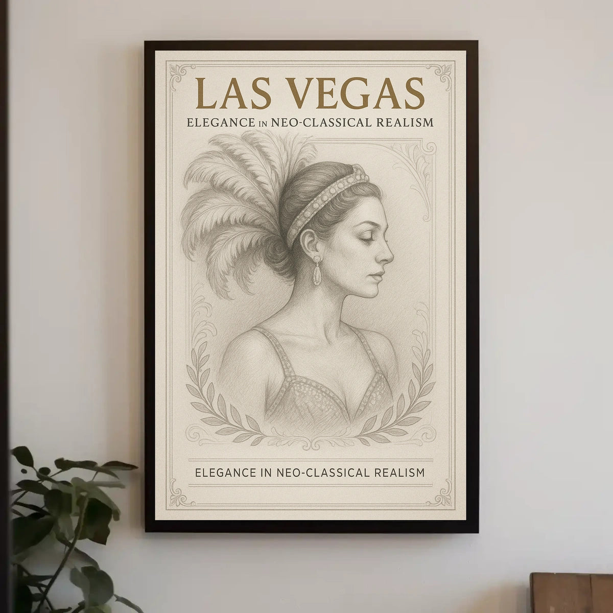 Elegance in Neo-Classical Realism Artistry Sophistication La Poster