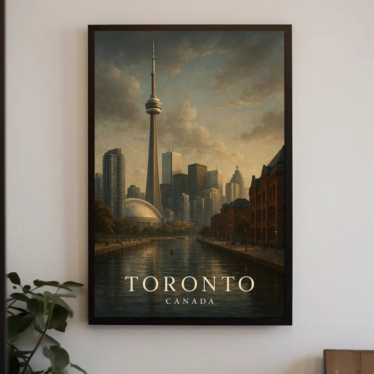 Toronto Skyline Poster
