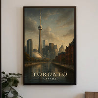 Toronto Skyline Poster