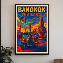 Vibrant Bangkok Poster