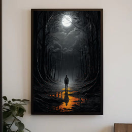 Moonlit Journey Poster