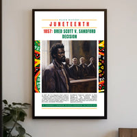 Dred Scott Decision 1857 Historical or Presidential Poster